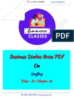 Business Studies Notes PDF Class 12 Chapter 6