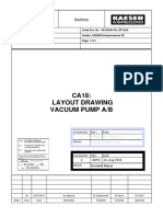 Layout - Foundation Drawing - Vacuum Pump