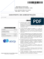 Análise de Edital de Concurso Público para Assistente em Administração