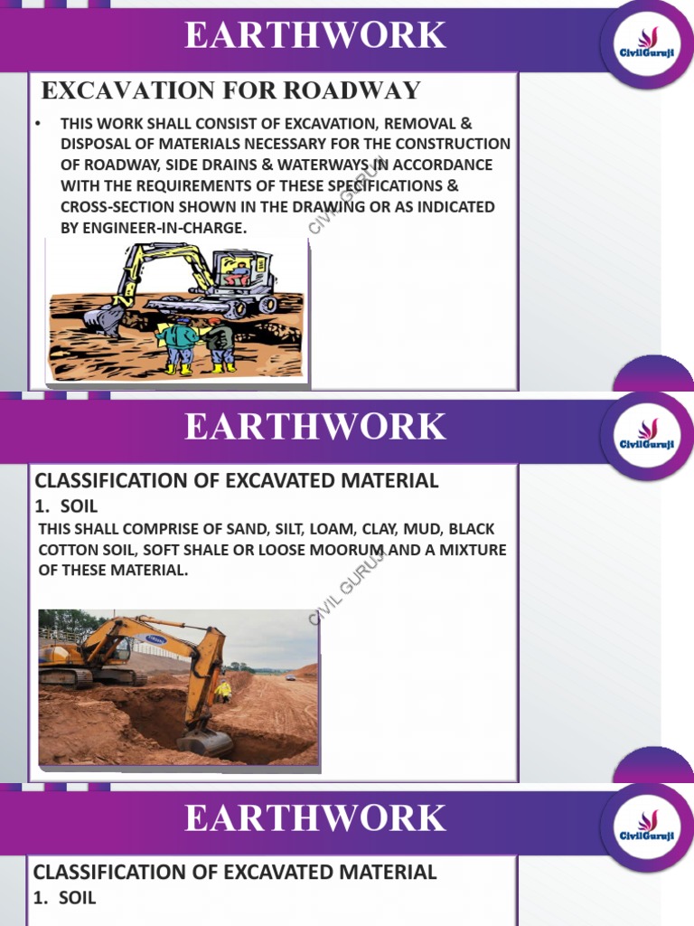 Earthwork Specifications for Road Embankment | PDF | Economic Sectors ...