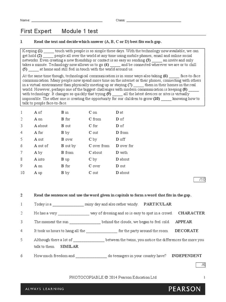 Test 1 and 2 | PDF | Test (Assessment) | Schools