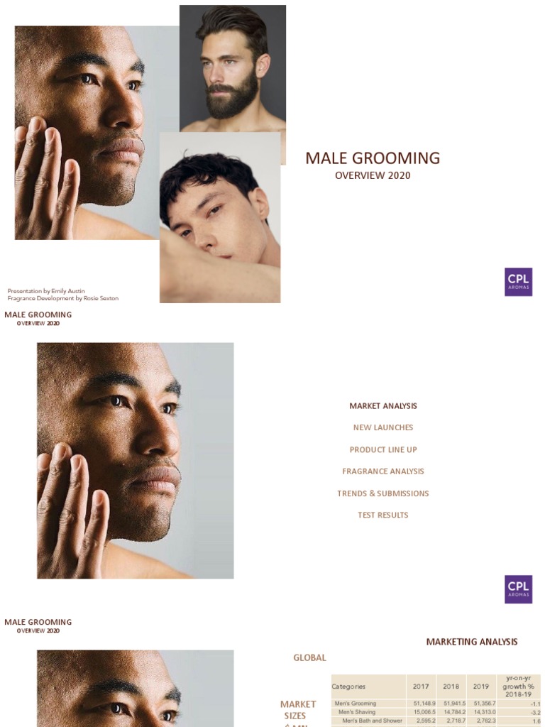 CPL Aromas Male Grooming Review 2020 PDF Unilever Procter & Gamble