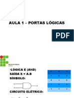 Aula 1 - Automação - 2022-2 - Portas Lógicas