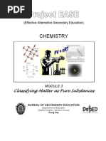 Chem M3 Classifying Matteras Pure Substances