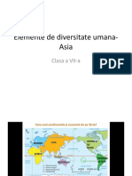 Elemente de diversitate umana-Asia