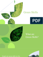 Green Skills: Knowledge for a Sustainable Future