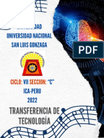 Resumen de La Lectura Transferencia de Tecnologia