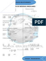 Escolar - Trigonometría - Sistema de Medidas Angulares