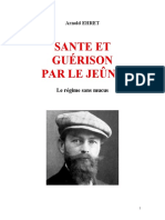 Santé Et Guérison Par Le Jeûne (Sans Mucus) Arnold Ehret