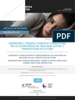 Depresión y Terapia Cognitivo-Conductual