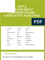 Unit 9. Comparative and Superlative Forms