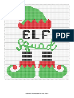Christmas Elf Squad by Magic Yarn Pixels SINGLE PAGE GRAPH