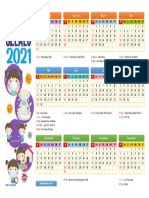 Kalender 2021