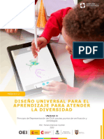 Unidad 3 Principio de Representación Del DUA