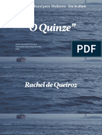Rachel de Queiroz e seu livro O Quinze