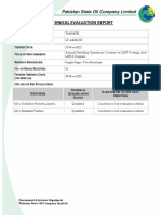 Technical Bid Evaluation Report LT-A4241-SD