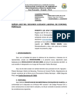 Exp. 00862-2022 Maria Perez Majin Excepción y Contesto Demanda (Promotor)