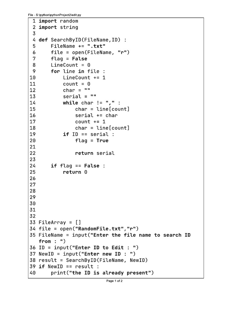 Python Code | PDF
