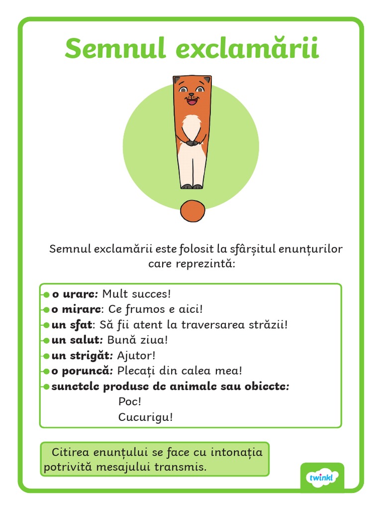 Ce Inseamna Semnul Exclamarii In Matematica