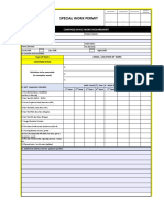 Form Confined Space Work Permit PT - UAI CSMS