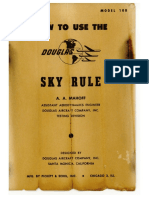 Pickett 100 DouglasSkyRule Instructions