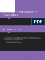 Complicaciones y accidentes en cirugía bucal: prevención y tratamiento