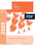 ks3 Science 2009 Marking Scheme