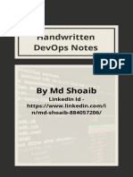 Devops Full Note by Bhupinder Sir