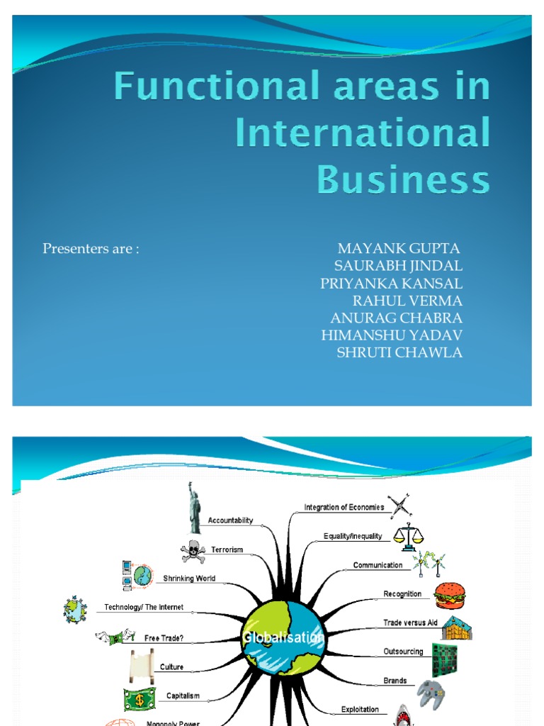Functional Areas of IB | PDF