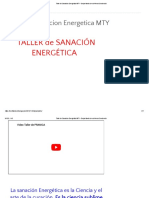 Taller de Sanacion Energetica MTY - Despertando A Una Nueva Conciencia