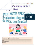 Fichas de Aplicación Evaluación Diagnostica 2022