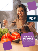 Desafio 24 dias apenas refeições