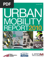 Urban Mobility Report