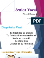 Técnica Vocal