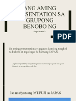 Ang Aming Presentation Sa Grupong Benobo NG: Senpai Brother's