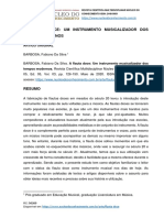 A flauta doce: Um instrumento musicalizador dos tempos modernos