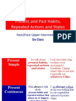 Da - 2A - Present and Past Habits, Repeated Actions, States