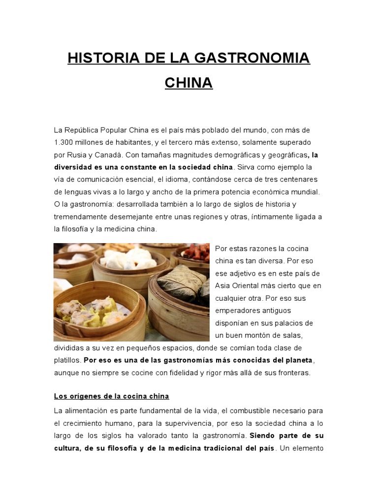 Técnicas de cocina china