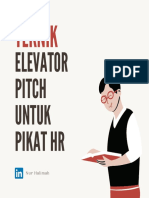 Teknik Elevator Pitch