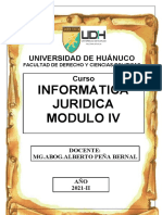 Modulo Iv (Documentos Judiciales) 2021-Ii