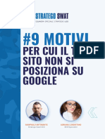 STRATEGO SWAT Ebook 9 Motivi Per Cui Il Tuo Sito Non Si Posiziona