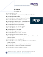 Basic Personal Rights