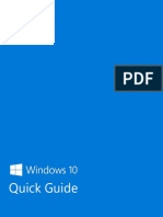 Windows 10 Quick Guide