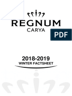 Regnum Carya Golf & Spa Resort - Winter 18-19 - English