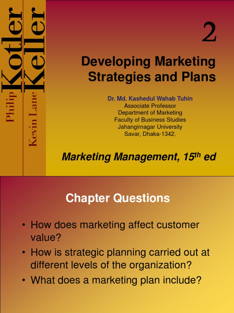 Marketing Management Chapter 2 | PDF | Marketing | Market Analysis