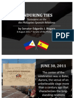 M M M M: Statement On The The Philippine The Philippine - Spanish Relations Spanish Relations