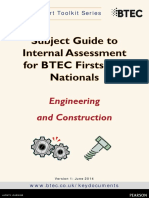 Guide To Int Assessmt For BTEC Firsts and Nats Engineering Construction