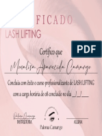 Certificado Paloma