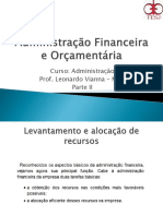 Aula 2 Parte - Adm. Finaceira e Orçamentária