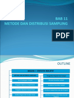 BAB 11 - Distribusi Sampling